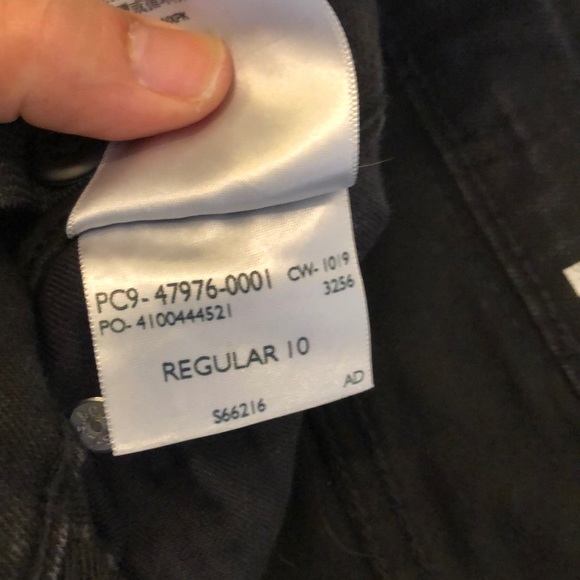 GREAT Boys Levi’s Denizen Size 10 Black Jeans - Picture 9 of 9